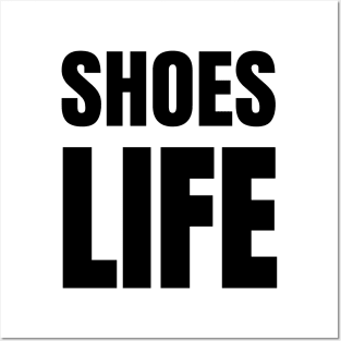 Shoes Life - Shoe Lovers of the 80s Retro Fun Posters and Art